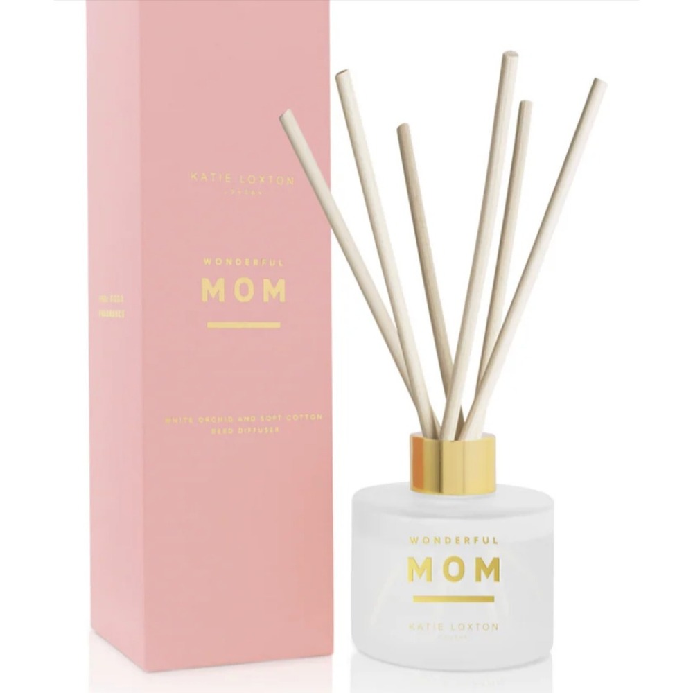 Katie‎ Loxton Wonderful Mom White Orchid Soft Cotton Reed Diffuser NEW IN BOX